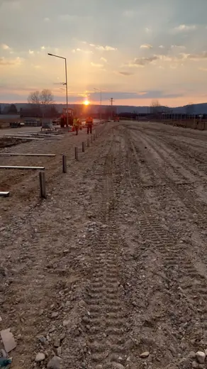 Solar park construction site 6