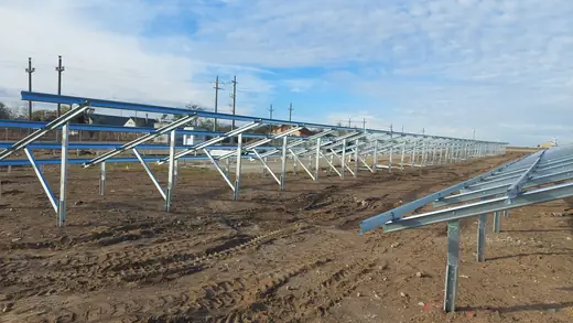 Solar park construction site 53