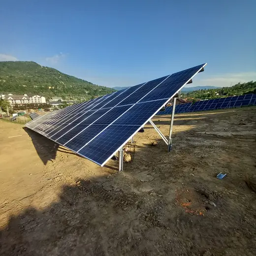 Solar park construction site 64